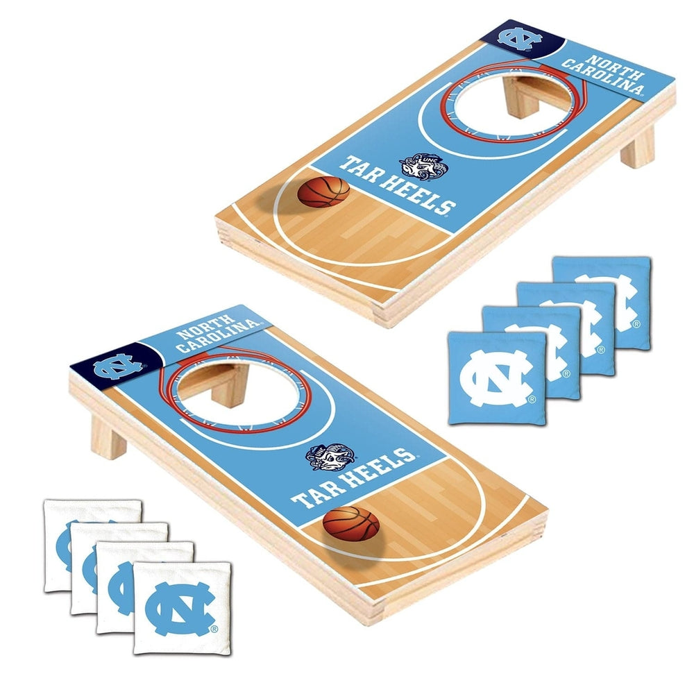 UNC Tar Heels - NCAA Tabletop Cornhole Image 2