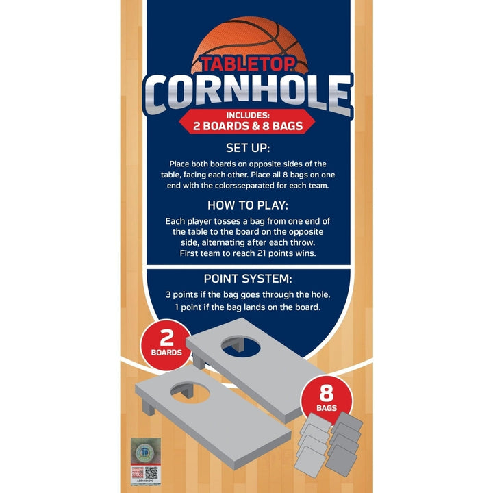 UNC Tar Heels - NCAA Tabletop Cornhole Image 3