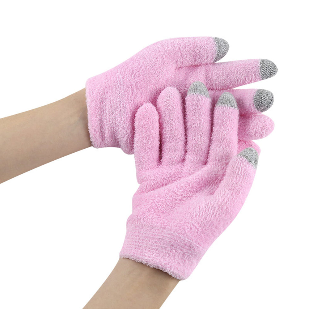 Touch Screen Spa Gloves Moisturizing Gel Gloves Heal Eczema Cracked Dry Skin Cracked hand Cuticles for for Repair Image 7