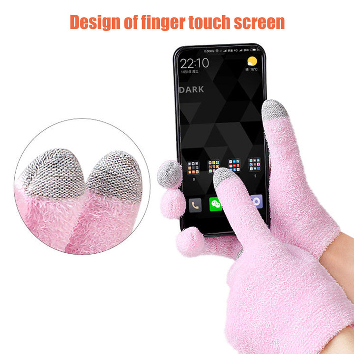 Touch Screen Spa Gloves Moisturizing Gel Gloves Heal Eczema Cracked Dry Skin Cracked hand Cuticles for for Repair Image 10