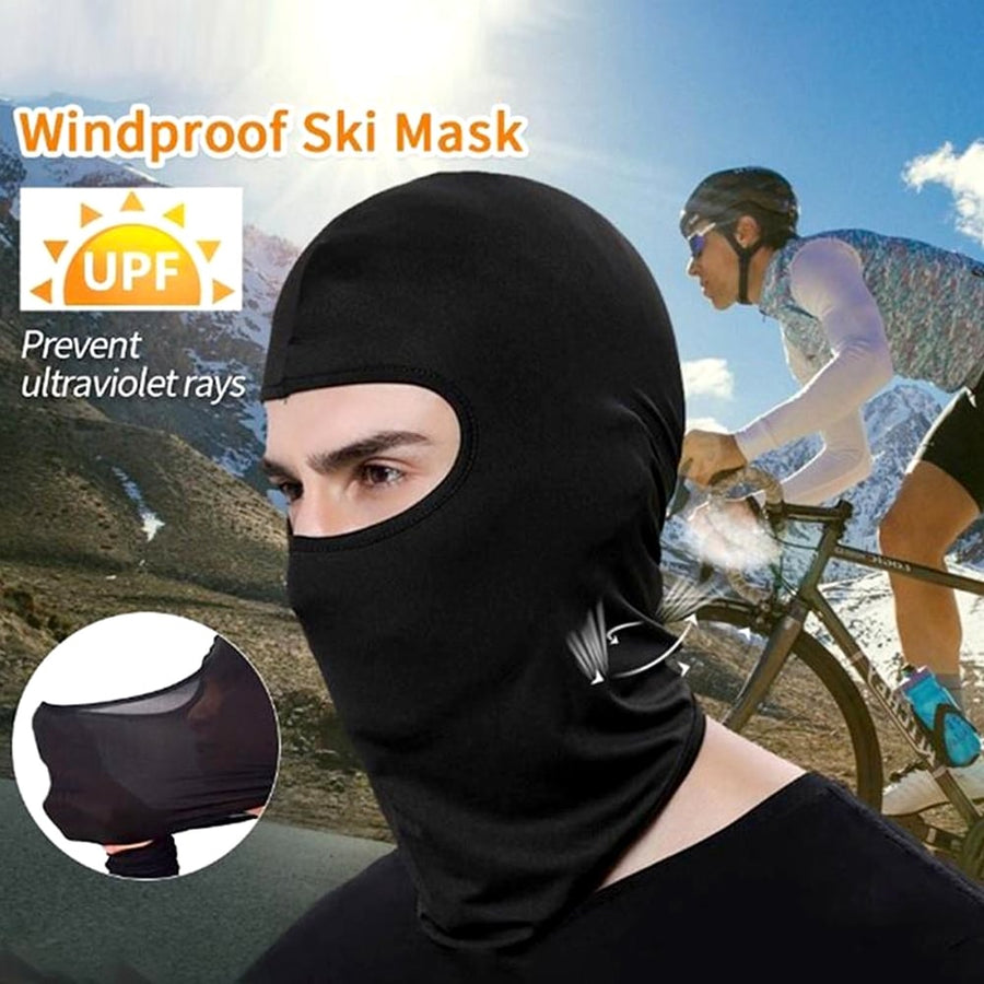 1Pcs Ski Mask Full Face Cover UV Protection Balaclava Winter Neck Gaiter Men Women Outdoor Sports Cycling Windproof Hood Image 1