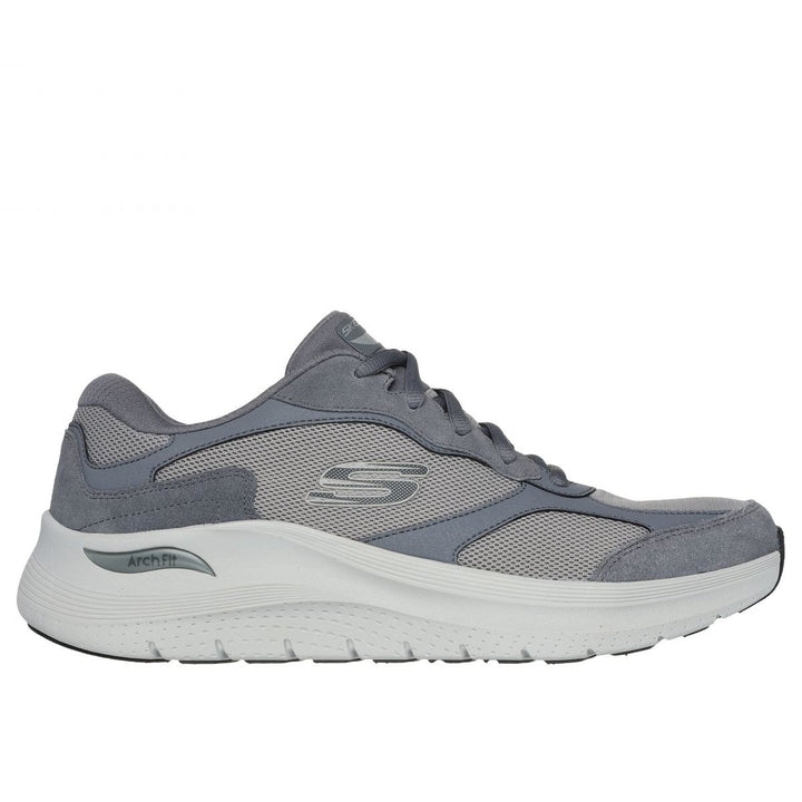 Skechers Mens Arch Fit 2.0 - The Keep Sneaker Grey - 232702-GRY Grey Image 1