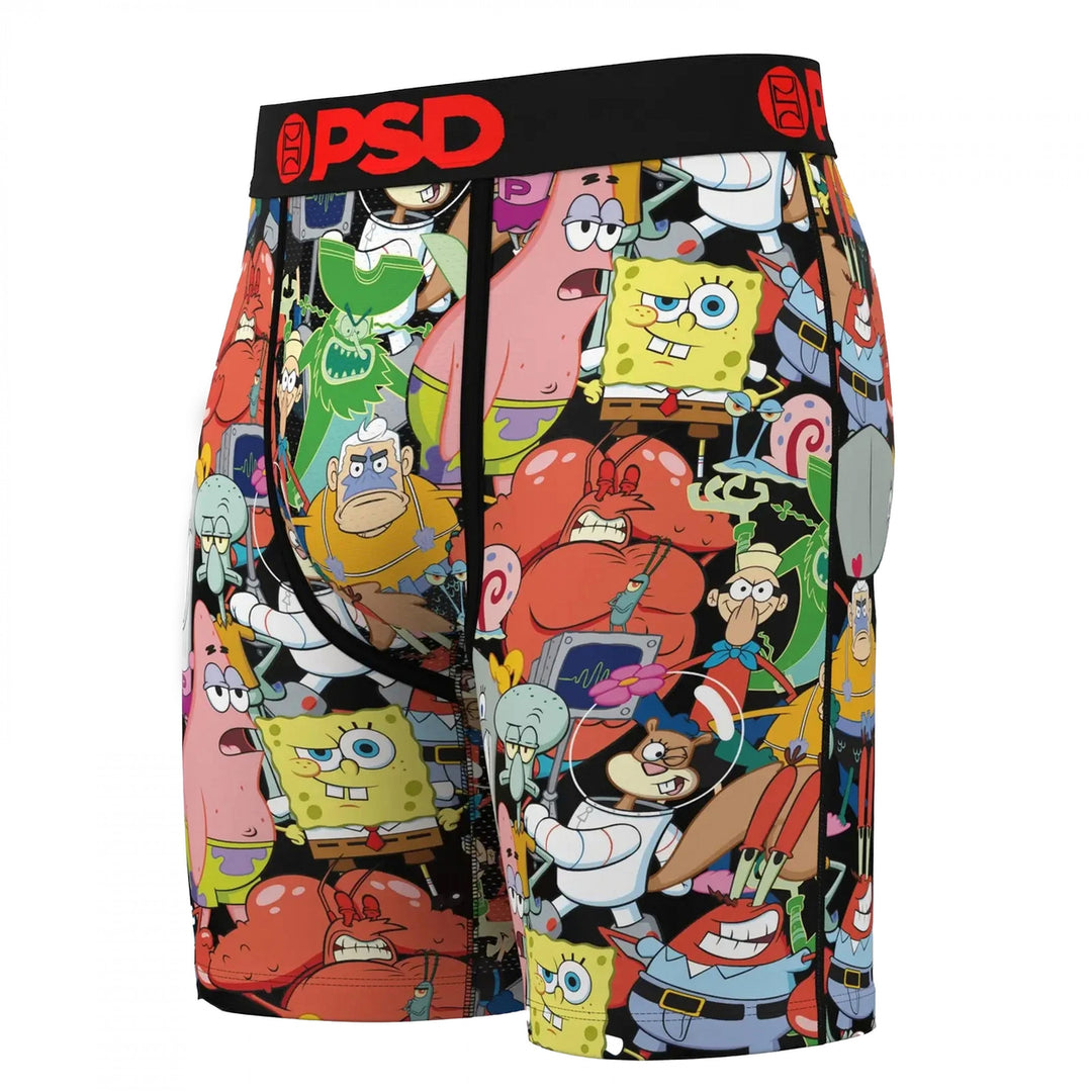 SpongeBob SquarePants Cast Collage PSD Boxer Briefs Image 4