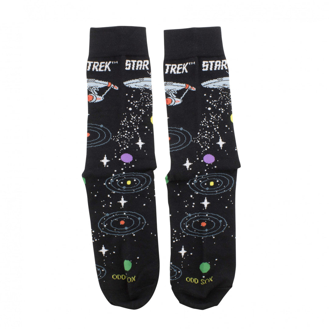 Star Trek Space Travel and Ship Crew Socks Image 6