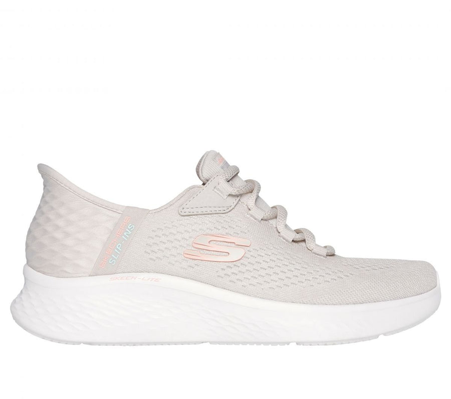 Skechers Womens Slip-ins: Skech-Lite Pro - Natural Beauty Sneaker Natural/Multi - 150012-NTMT NATURAL / MULTI Image 1