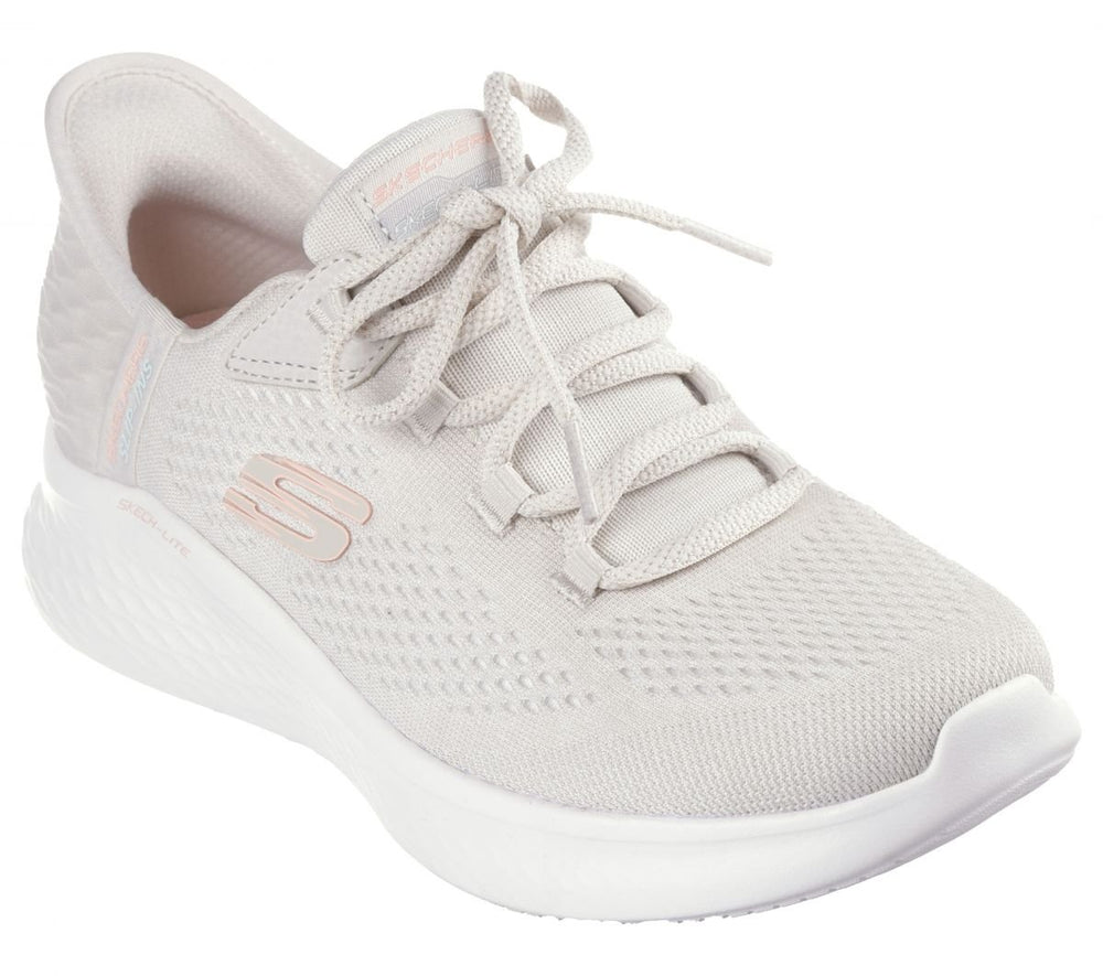 Skechers Womens Slip-ins: Skech-Lite Pro - Natural Beauty Sneaker Natural/Multi - 150012-NTMT NATURAL / MULTI Image 2