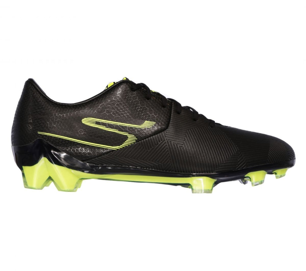 Skechers Mens GO FG Reflex Soccer Cleats Black/Lime - 54903-BKLM BKLM Image 2