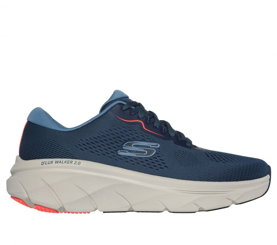 Skechers Mens Relaxed Fit: DLux Walker 2.0 - Swave Navy/Blue - 232714-NVBL NAVY / BLUE Image 1