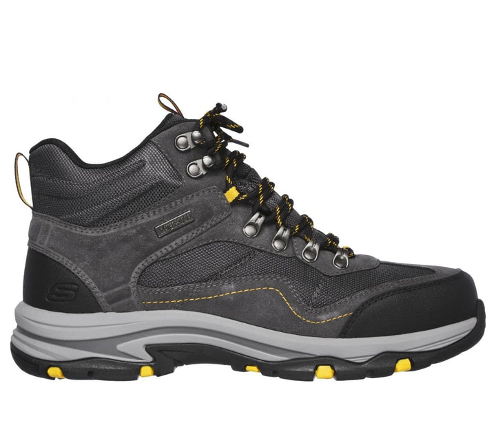 Skechers Mens Relaxed Fit: Trego - Pacifico Waterproof Boot Hiking Gray - 65672-GRY GRAY Image 1