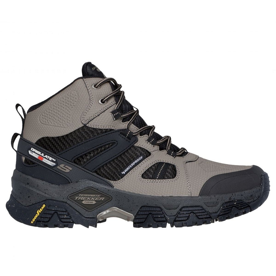 Skechers Mens Terrabite - Trekker Hiking Boot Natural/Black - 237499-NTBK NATURAL / BLACK Image 1