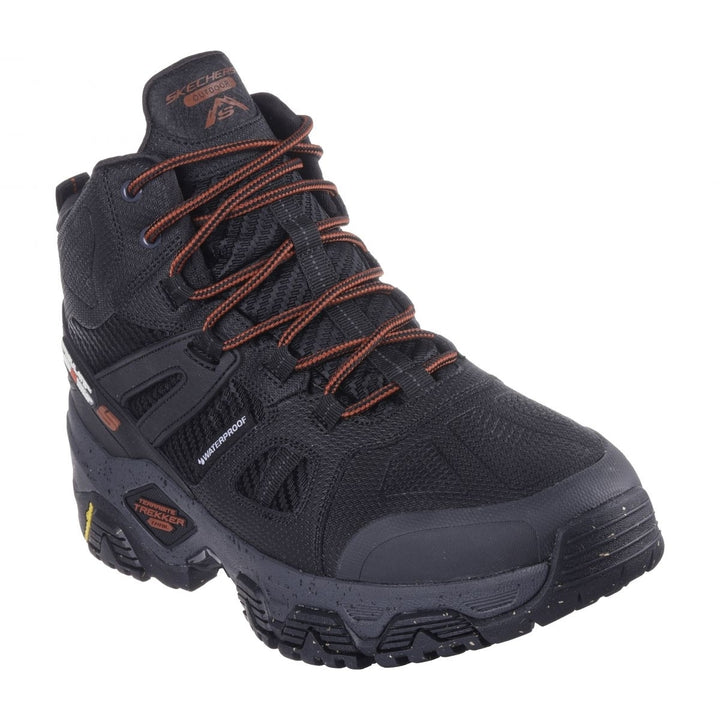 Skechers Mens Terrabite - Trekker Hiking Boot Black/Charcoal - 237499-BKCC Black / Charcoal Image 2