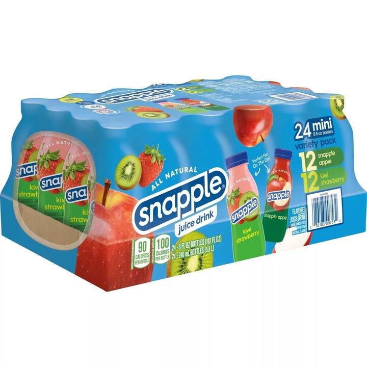 Snapple Variety Pack 8 Fluid Ounce (Pack of 24) Image 1