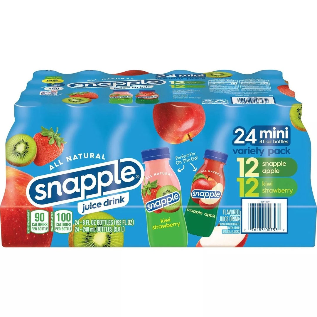 Snapple Variety Pack 8 Fluid Ounce (Pack of 24) Image 3