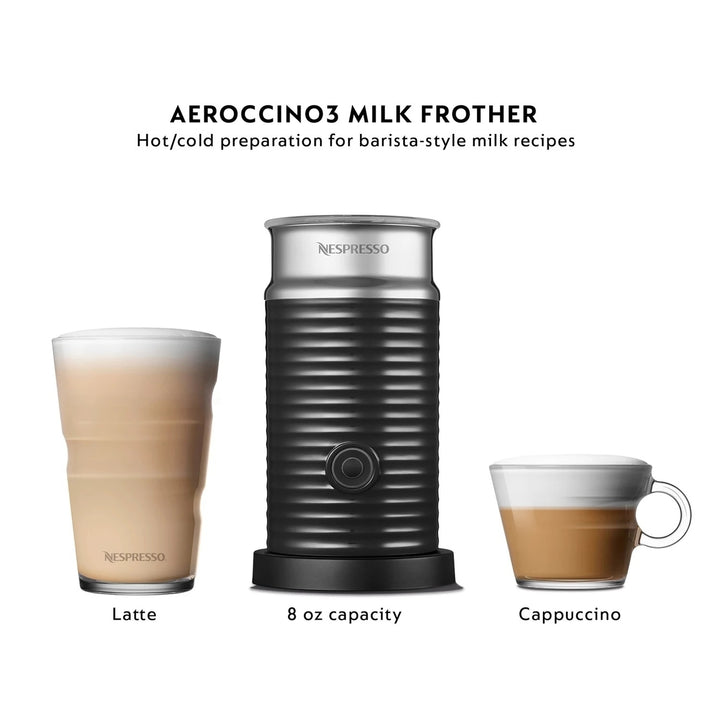 Nespresso Vertuo Next Deluxe by De Longhi Dark Grey with Milk Frother Image 3