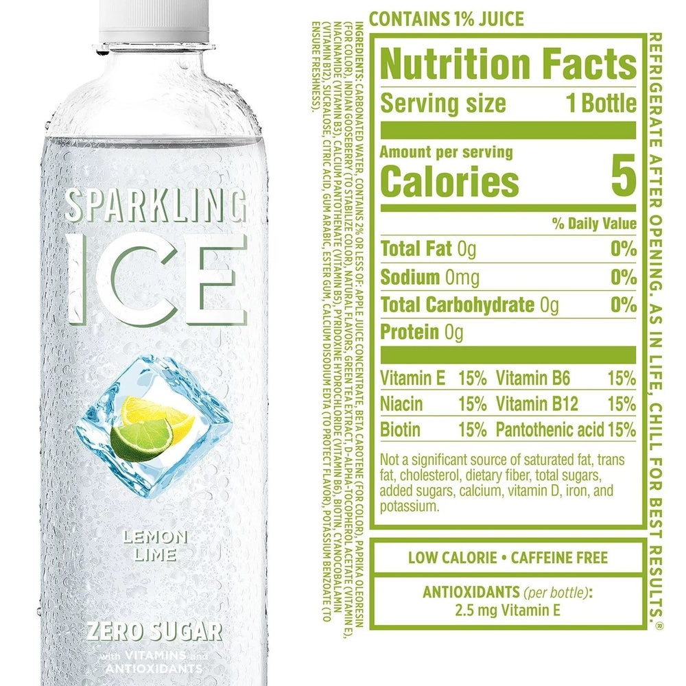 Sparkling Ice Sparkling Water Winter Variety Pack 17 Fluid Ounce (Pack of 24) Image 2