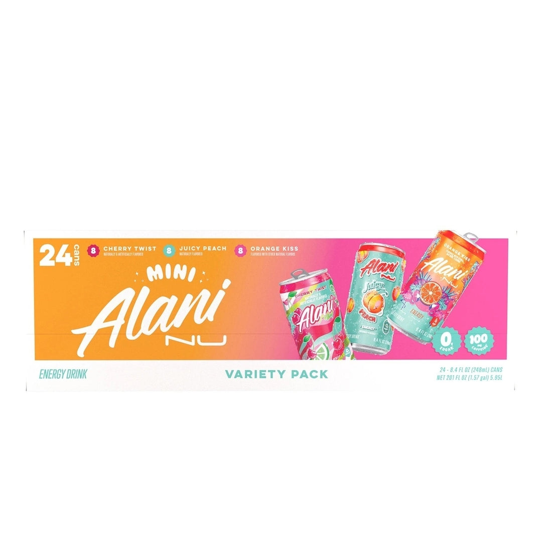 Alani Nu Mini Energy Variety Pack 8.4 Fluid Ounce (Pack of 24) Image 4