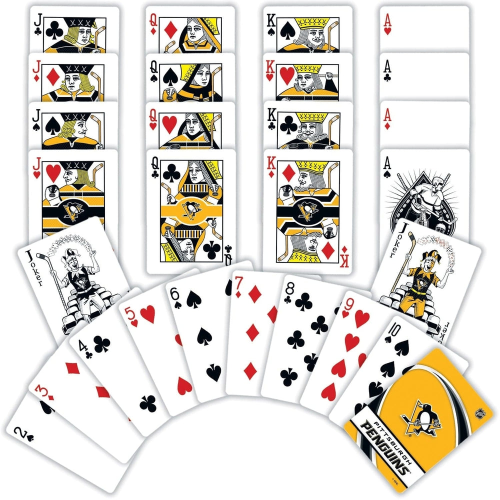 Pittsburgh Penguins Playing Cards - 54 Card Deck Image 2