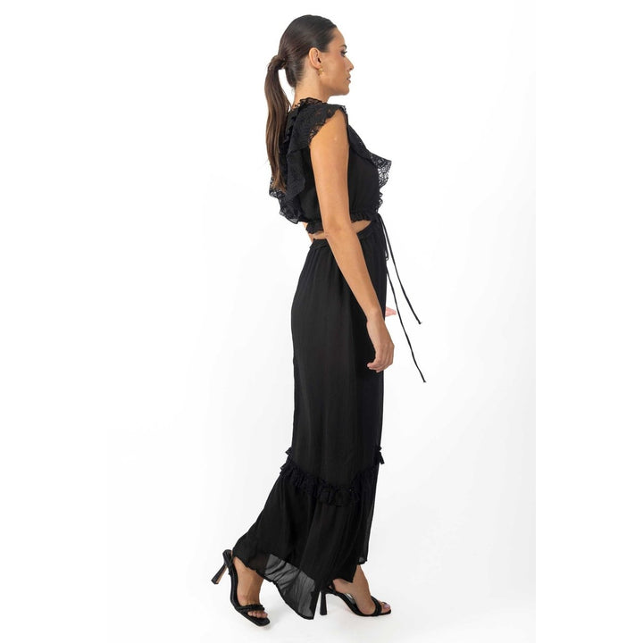 Miah Maxi Womens Dress Black Image 4