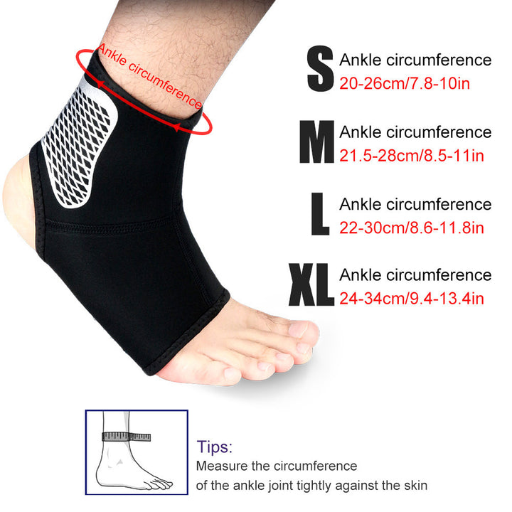 1Pcs Ankle Brace Compression Sleeves Support Foot Protective Gear Fitness Running Ankle Support Image 4