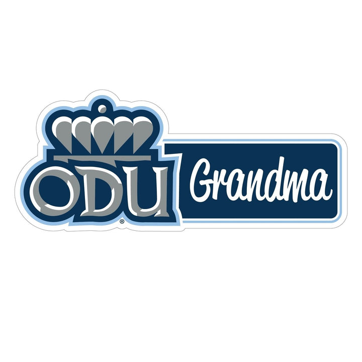 Old Dominion Monarchs Proud Die Cut Decal Officially Licensed Collegiate Product Image 1