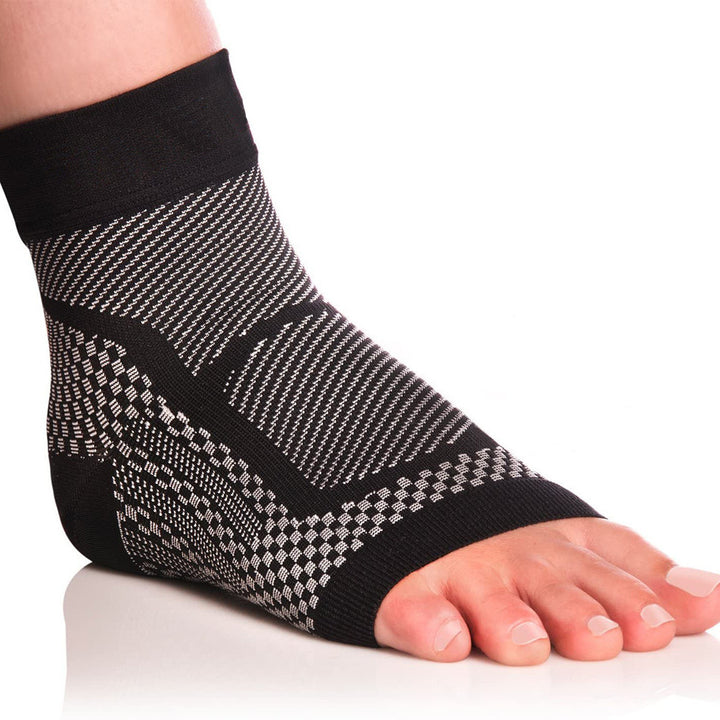 1Pair Ankle Brace Compression Sleeve Plantar Fasciitis Sock for Achilles Tendonitis Joint Pain,Heel Spur Pain Foot Arch Image 2