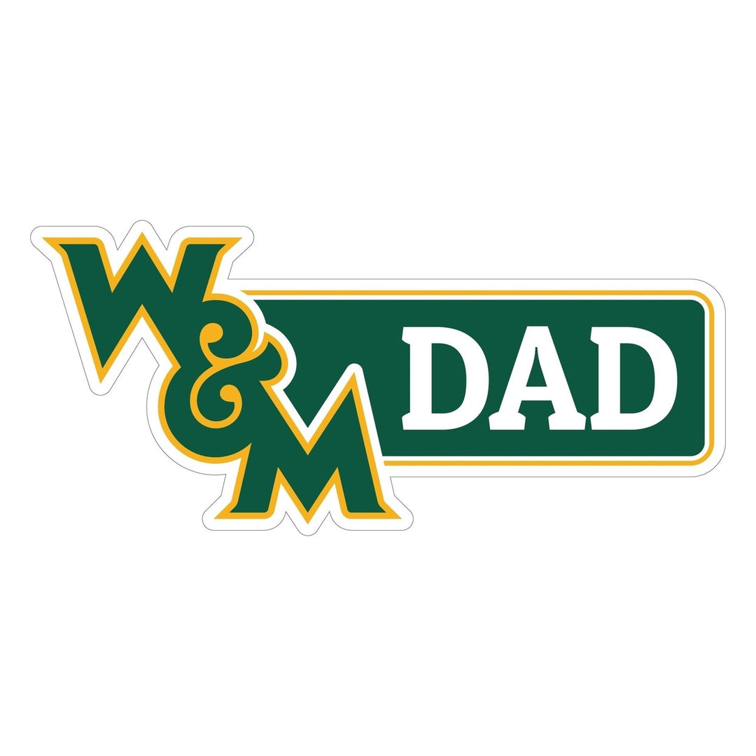 William and Mary Proud Die Cut Magnet Officially Licensed Collegiate Product Image 2