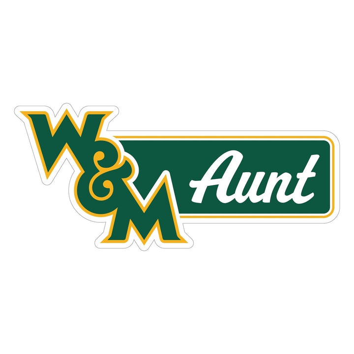 William and Mary Proud Die Cut Magnet Officially Licensed Collegiate Product Image 4