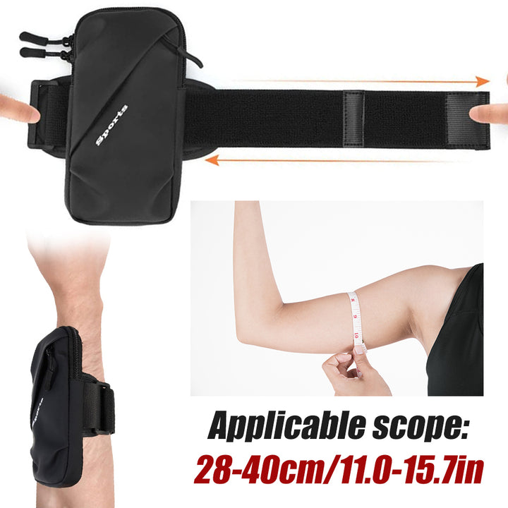 1Pcs Sports Arm Bag Phone Armband Sleeve for Running Phone Arm Bands with Workout - Use for Workout Walking Gym Hiking Image 8