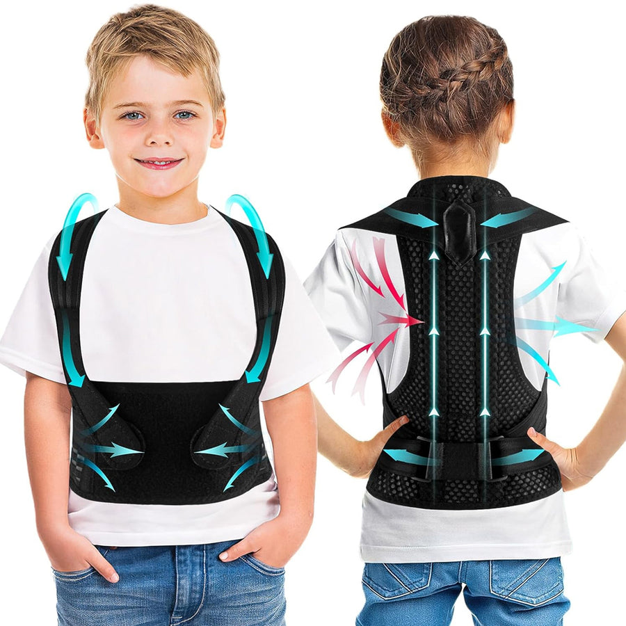 Posture Corrector for Kids and Teens Updated Upper Back Posture Brace for Teenagers Boys Girls Spinal Support to Improve Image 1