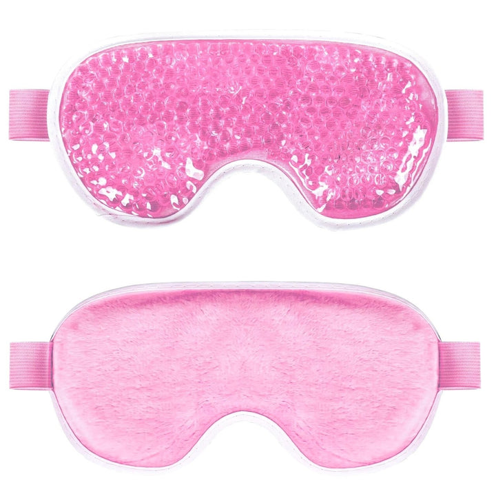 1PCS Gel Bead Cooling Eye Mask - Reusable Cold Compress Ice Pack for Sleeping Skincare Relief Image 7