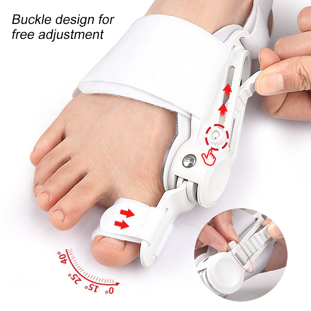 Bunion Corrector for Women Men Orthopedic Toe Straightener Adjustable Splint Bunion Pads Day Night Support with Toe Image 2