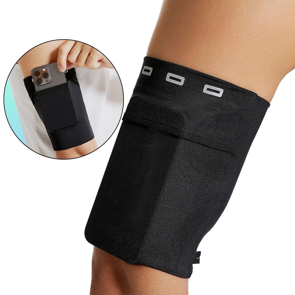 Sports Arm Bag Phone Holder for Running Cell Phone Arm Bands Phone Strap Armband Fits Phone Use for Walking Hiking Image 4