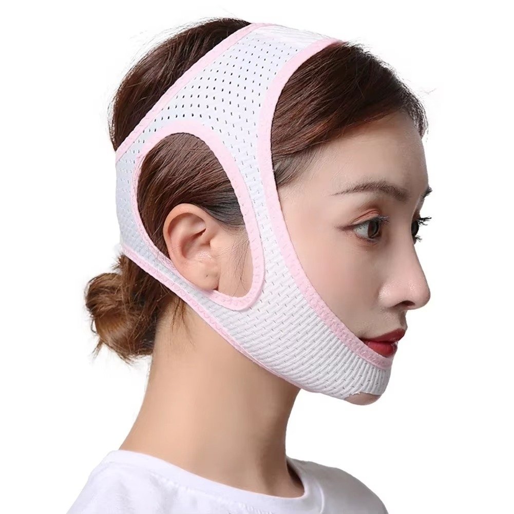 Anti-Snoring Chin Strap  Adjustable Snore Reduction Belt for Comfortable Sleep Unisex Sleep Aid Image 2