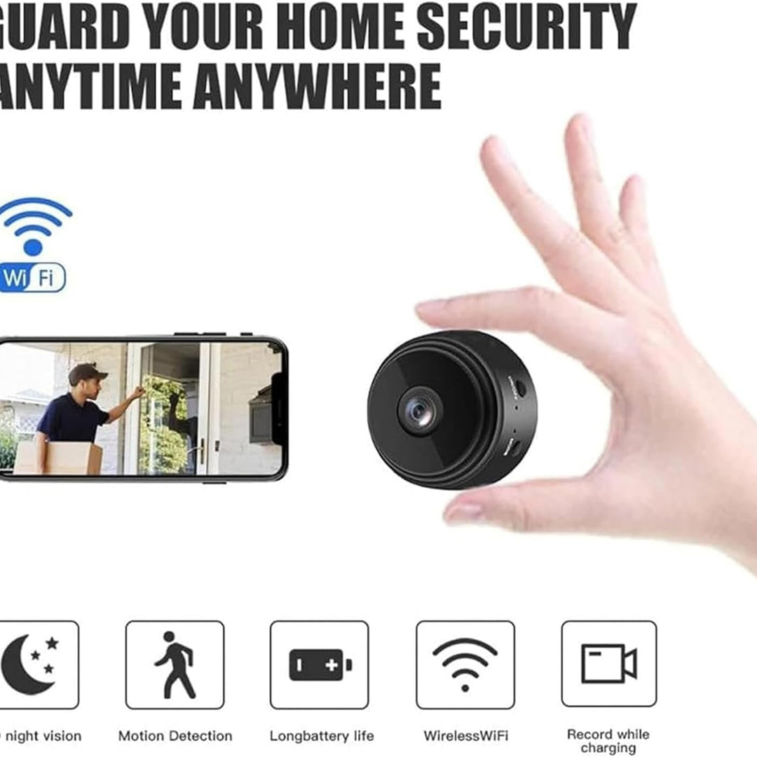 Magnetic Mini Security Camera 1080p HD Camera with Night Vision Motion Detection Security Cam Image 4