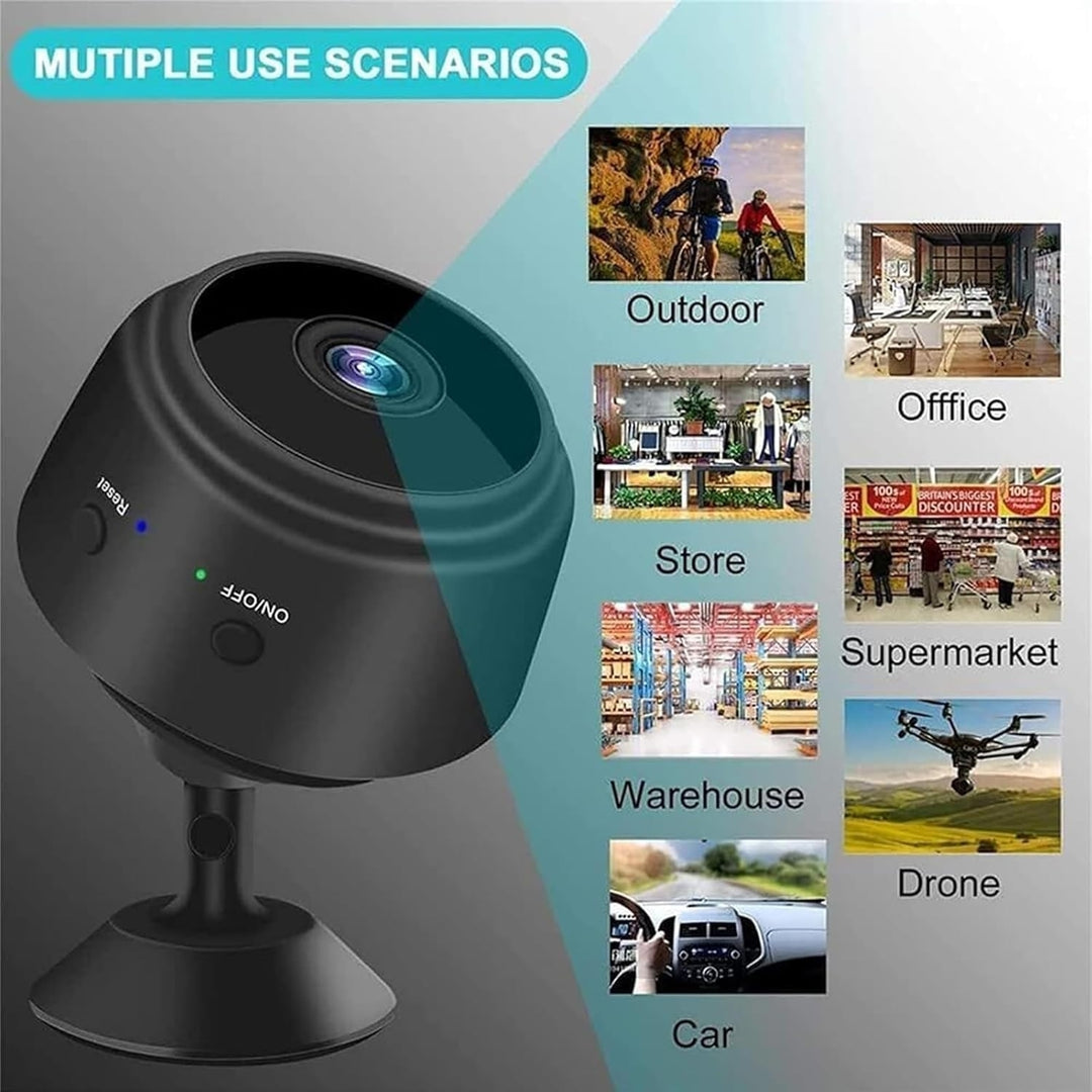 Magnetic Mini Security Camera 1080p HD Camera with Night Vision Motion Detection Security Cam Image 4