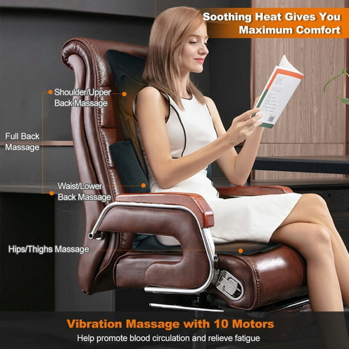 Hommoo Foldable Full Body Massage Mat with 10 Vibration Motors Image 7