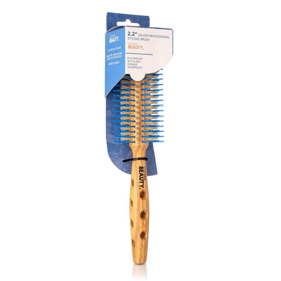 2.2" Blue Salon Professional Styling Brush Image 1