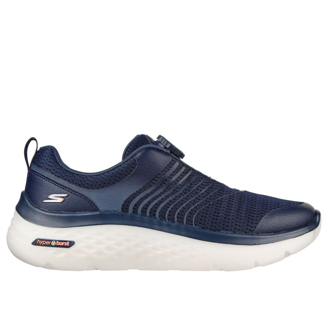 Skechers Womens Twist Fit: GO Walk Hyper Burst - Bold Outlook Sneaker Navy/Pink - 124594-NVPK NVPK Image 1