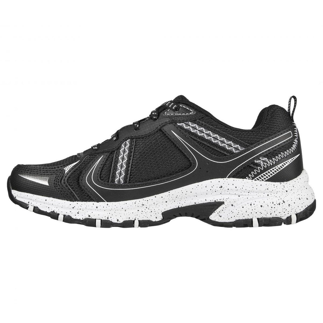 Skechers Womens Hillcrest - Vast Adventure Trail Running Shoe Black/White - 149820-BKW Black / White Image 3