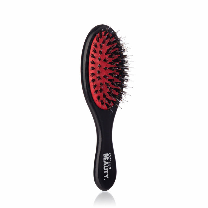 2" Travel Wooden Paddle Brush - BLKWD Image 2