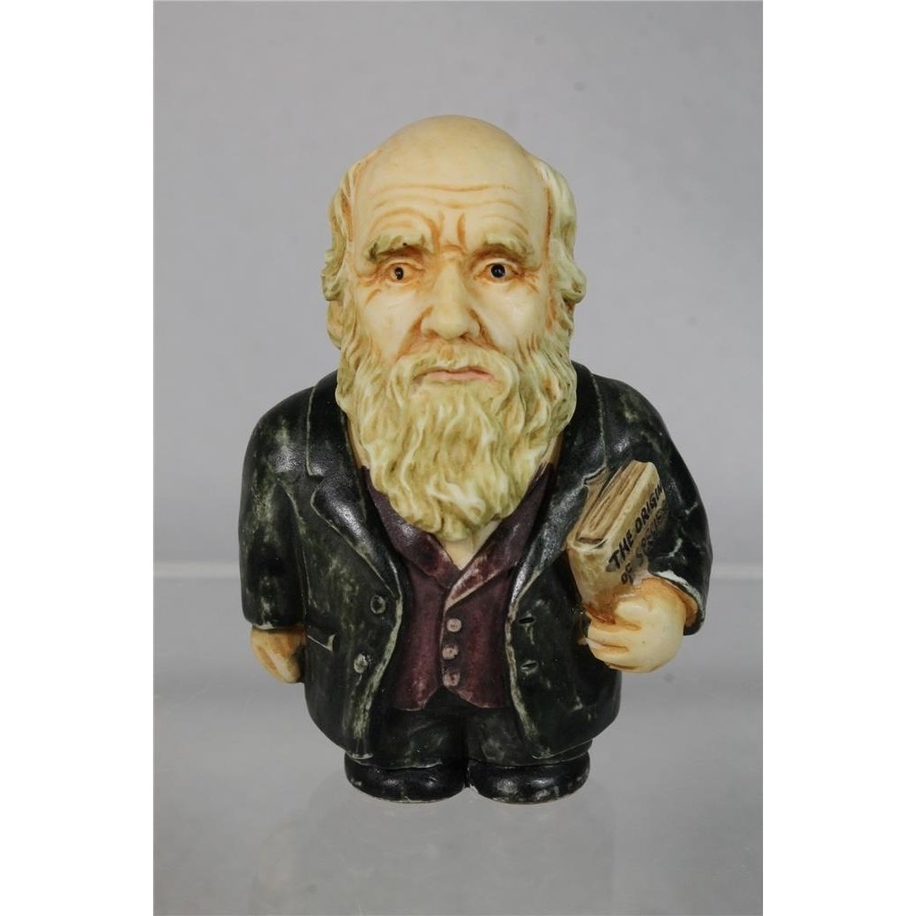 Harmony Kingdom Ball Pot Bellys/Belly - CHARLES DARWIN - PBHCD - Retired NIB Image 1