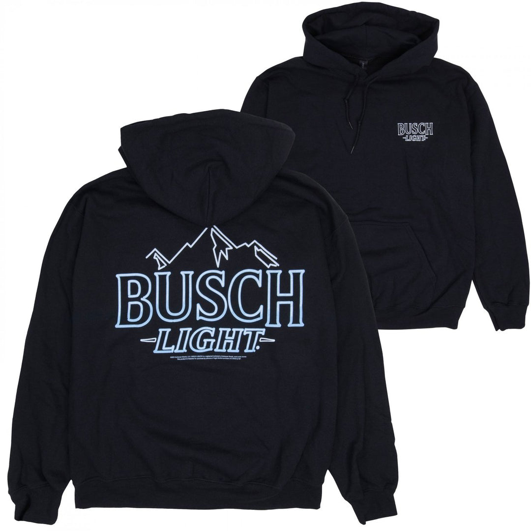 Busch Light Neon Logo Pull-Over Hoodie Image 1