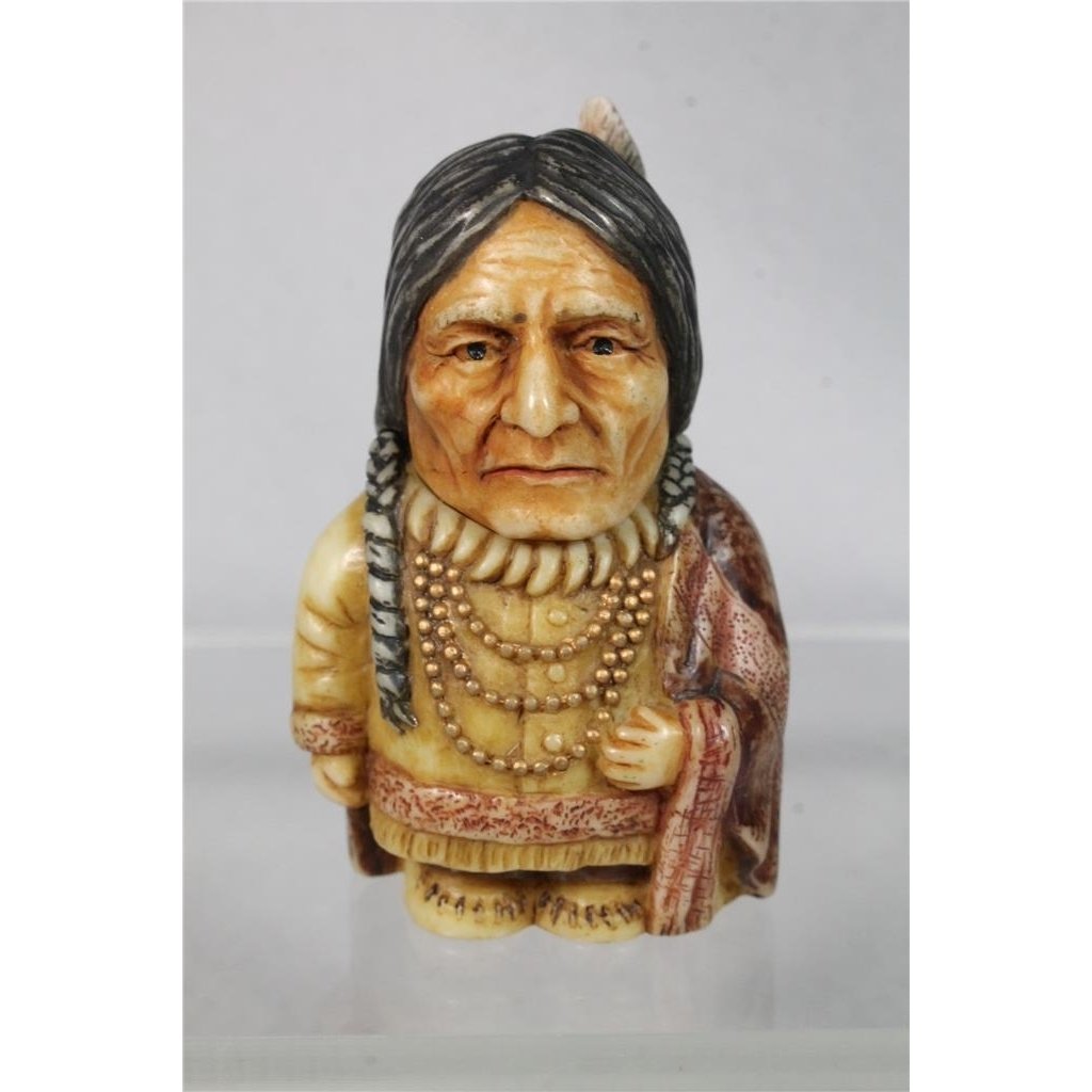 Harmony Kingdom Ball Pot Bellys/Belly - SITTING BULL - PBHSB - Retired NIB Image 1