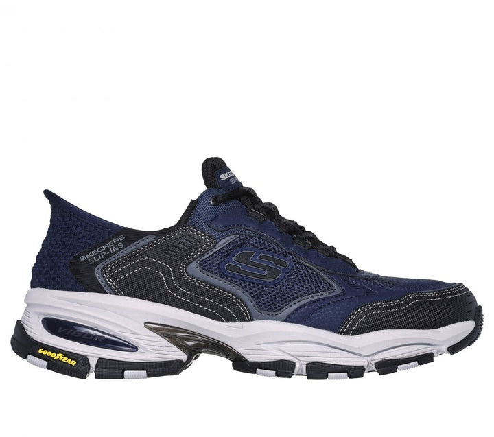 Skechers Mens Slip-Ins: Vigor 3.0 - Drafting Sneaker Navy/Black - 237445-NVBK NAVY / BLACK Image 1