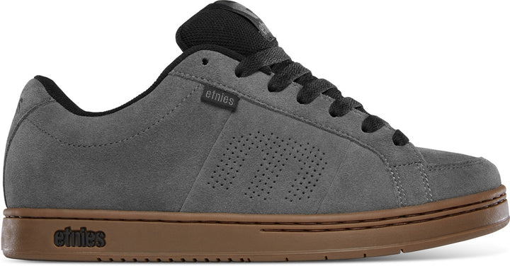 Etnies Mens Kingpin Skate Shoe Grey/Black/Gum - 4101000091-031 GREY/BLACK/GUM Image 1