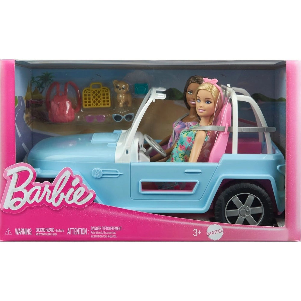 Barbie Dolls Vehicle Playset with Accessories Image 2