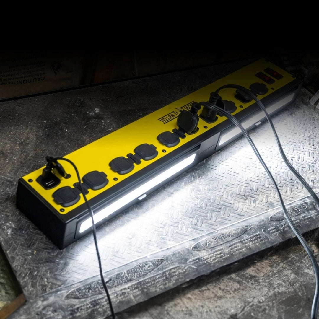 Yellow Jacket 10-Outlet Surge Strip with LED Light Image 2