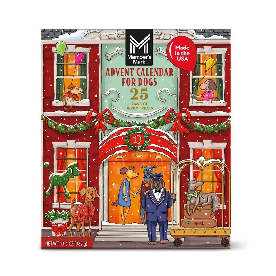 Members Mark Jerky Treat Advent Calendar for Dogs 13.5 Ounce Image 1