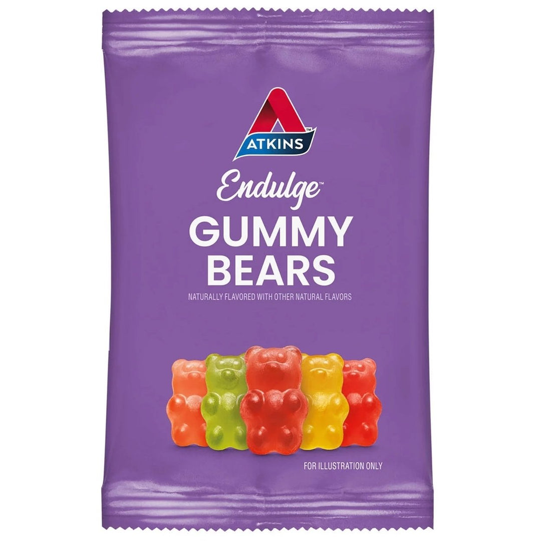 Atkins Endulge Gummy Bear Pieces Variety Pack 1.06 Ounce (Pack of 16) Image 3