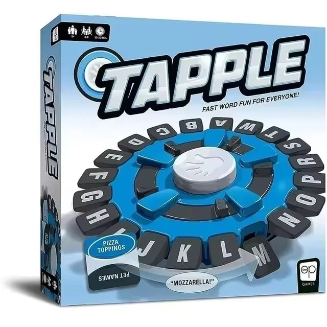 Board Game Basta Think Word Game Fast-Paced Family The Quick Thinking Letter Pressing Puzzle Games Image 1